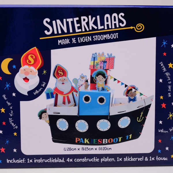 Sinterklaas maak je eigen stoomboot