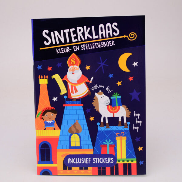 Sinterklaas activiteiten kleurboek A4