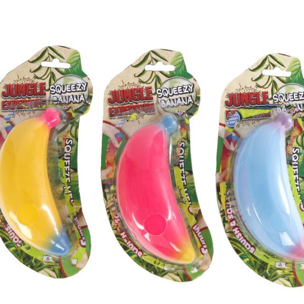 Jungle Expedition Banaan super stretch 14cm 3ass