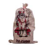 Zak van Sinterklaas bedrukt 2-kleuren 60x102cm