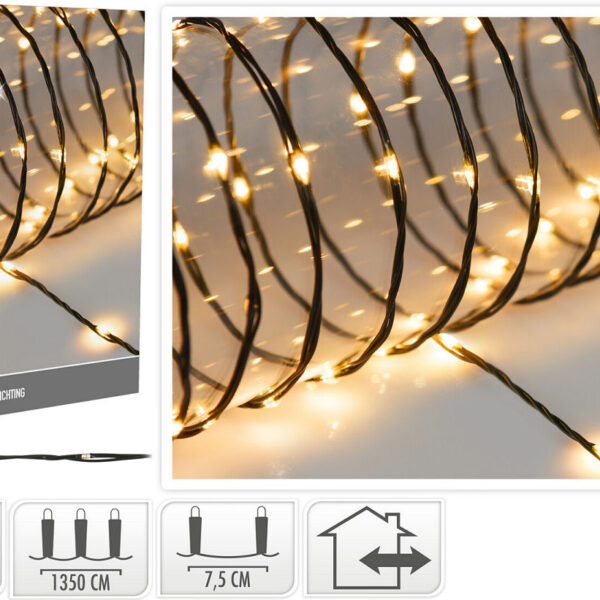 LEDverlichting 180 lamps Extra Warm Wit