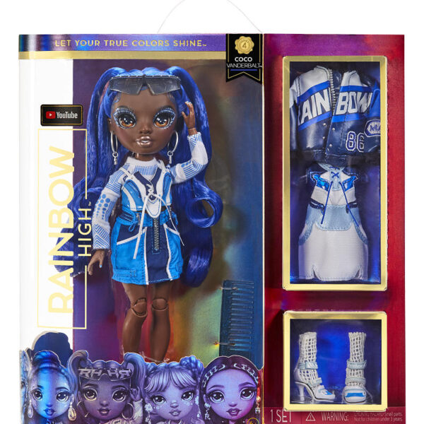 Rainbow High CORE Fashion Doll S4- Coco Vanderbalt