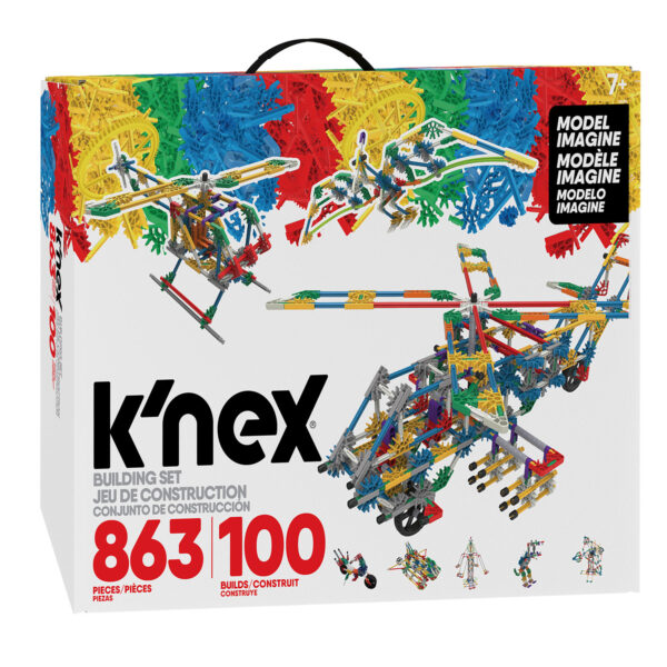 K'Nex 100 Modellen Building Set 863-delig