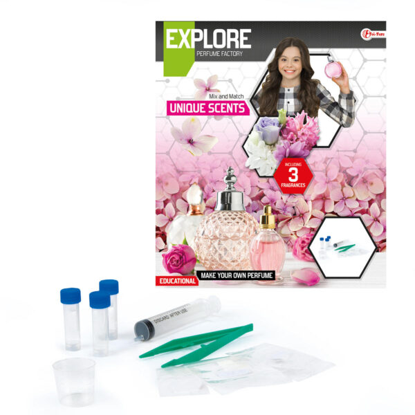 EXPLORE Wetenschap set -maak parfum (diy)