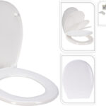 Toiletbril Duroplast wit