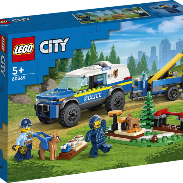 LEGO City Politie Mobiele training voor politiehonden