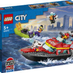LEGO City Brandweer Reddingsboot Brand