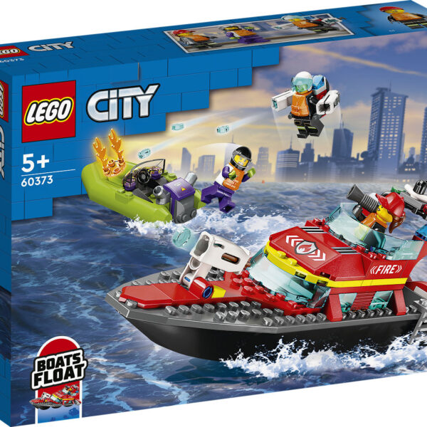 LEGO City Brandweer Reddingsboot Brand