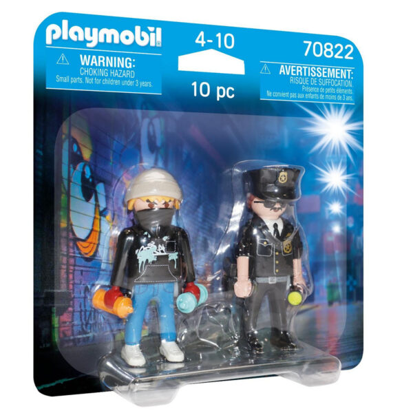 Playmobil DuoPack politieagent en sproeier