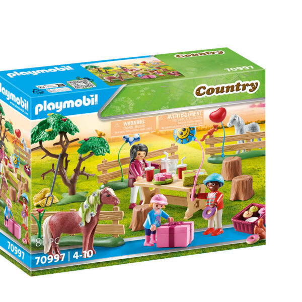 Playmobil Country Verjaardagsfeestje op de ponyboerderij
