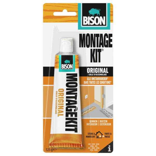 Bison Montagekit Original 125g tube kaart