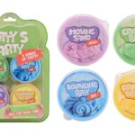 Putty Party, 4 stuks op blisterkaart