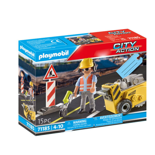 Playmobil Gift Sets Bouwvakker met randensnijder