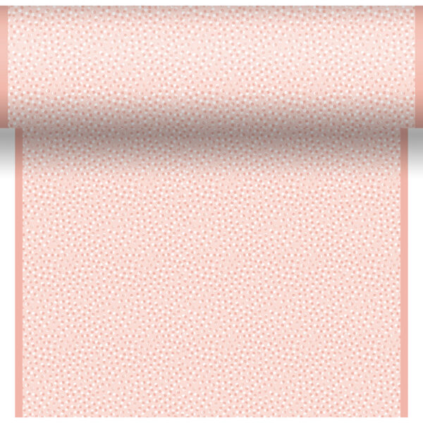 Duni 3-in-1 Dunicel Playful Dots Mellow Rose 40x480cm