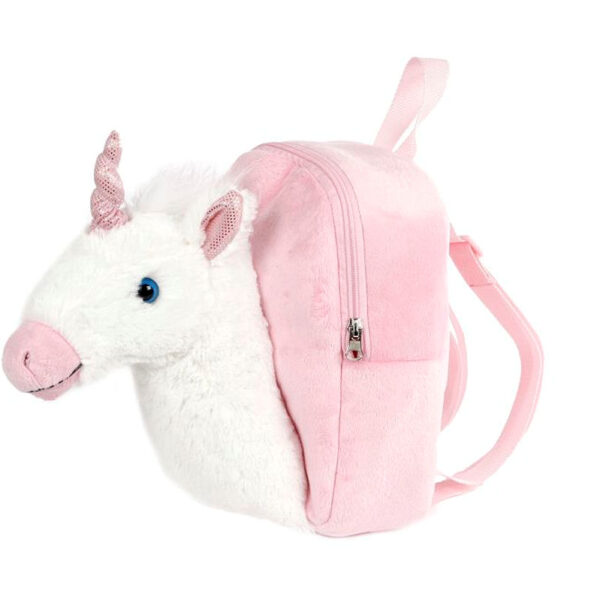 Unicorn rugzak met 3D unicorn 26cm