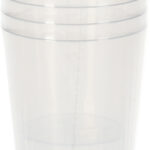 Re-Usable Transparant Drinkglas PP 280ml set 5 stuks