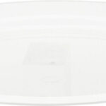 Re-Usable Transparant Bord PP 23cm set 4 stuks