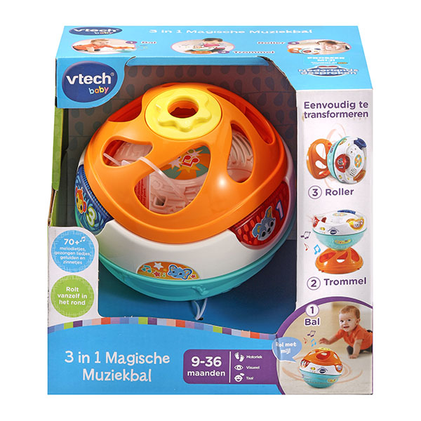 Vtech 3 in 1 Magische Muziekbal