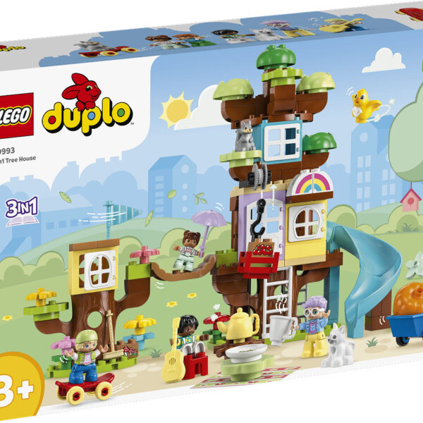 DUPLO Stad 3in1 Boomhut