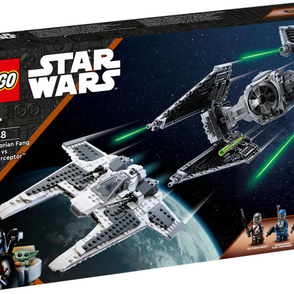 LEGO Star Wars Mandalorian Fang Fighter vs. TIE Interceptor