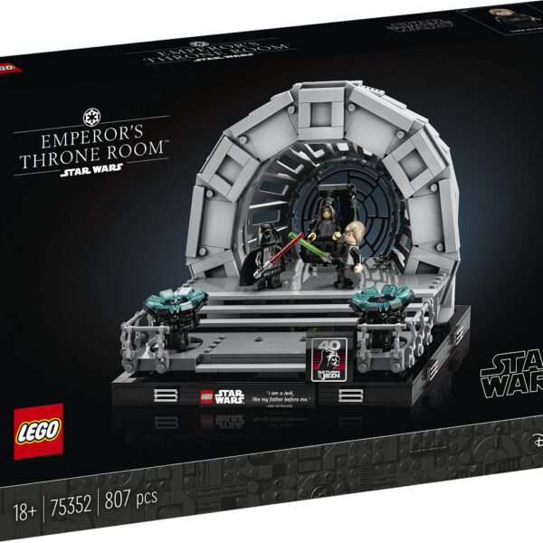 LEGO Star Wars Troonzaal van de keizer diorama