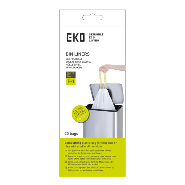 EKO afvalzak type F1 18-28L - 20 stuks/rol