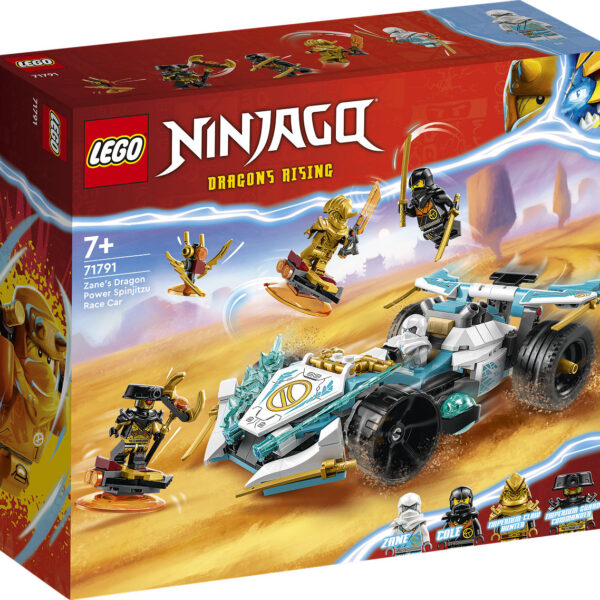 LEGO Ninjago Zane's drakenkracht Spinjitzu racewagen