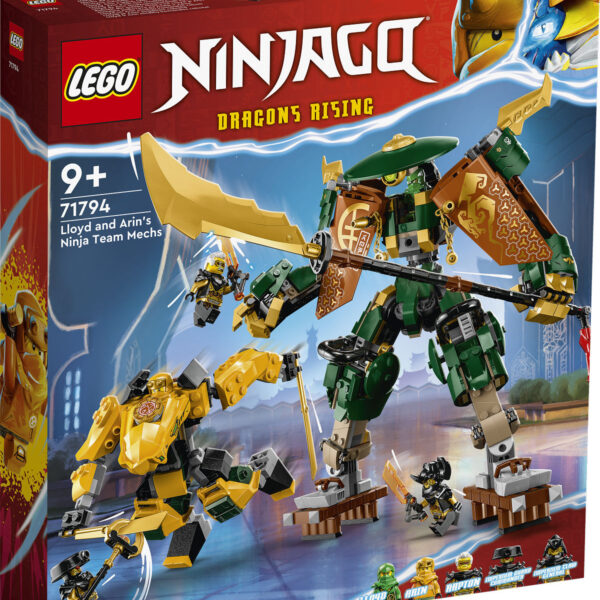 LEGO Ninjago Lloyd en Arins ninjateammecha