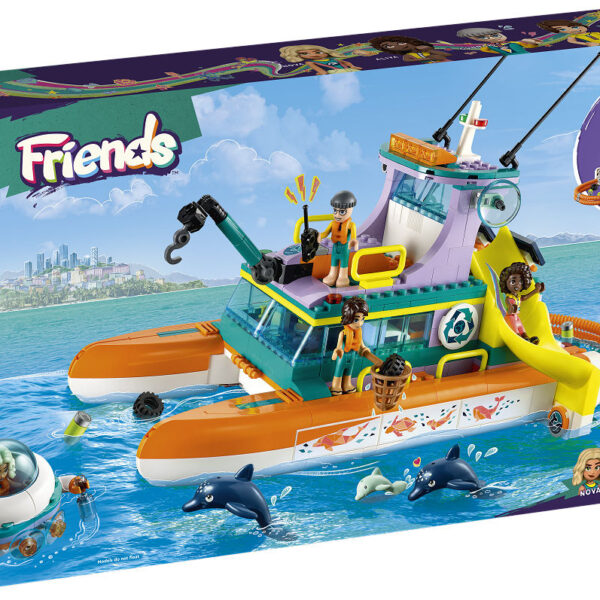 LEGO Friends Reddingsboot op zee