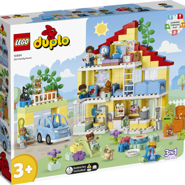 DUPLO Stad 3in1 Familiehuis