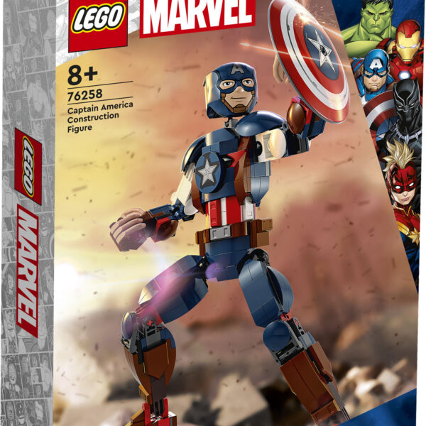 LEGO Super Heroes Captain America bouwfiguur