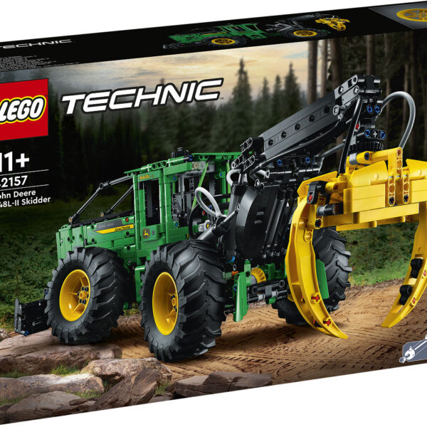 LEGO Technic John Deere 948L-II houttransportmachine