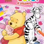 Walt Disney color and stickers - Winnie the Pooh