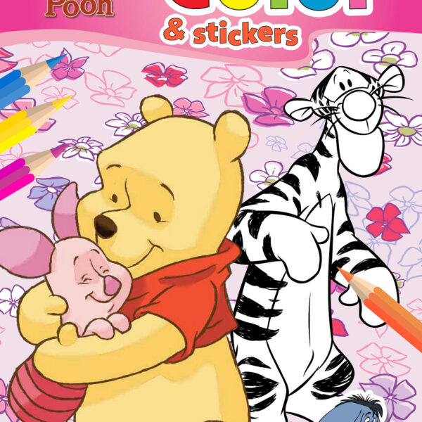 Walt Disney color and stickers - Winnie the Pooh