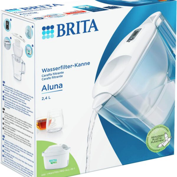 Brita waterfilterkan Aluna Cool wit - 2.4L