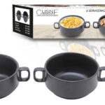 Cuisine Performance Soepkom 350ml 2 stuks mat zwart