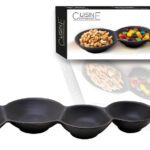 Cuisine Performance Serveerschaal 28x9x2,5cm mat zwart