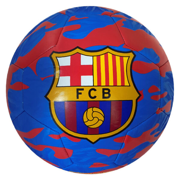 Voetbal FC Barcelona Camo maat 5