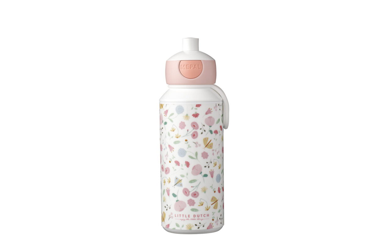 Mepal Campus drinkfles pop-up campus 400 ml - flowers en butt