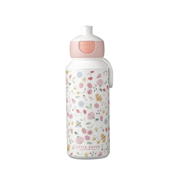 Mepal Campus drinkfles pop-up campus 400 ml - flowers en butt