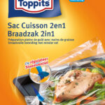 Toppits Braadzakken 2in1 25x38cm 8 stuks