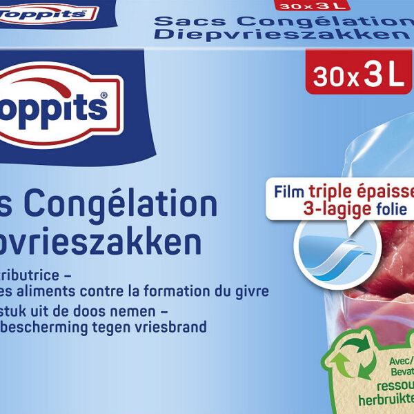 Toppits Diepvrieszakken 3L 30 stuks