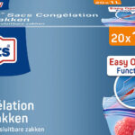 Toppits Safe-Loc Zip Diepvrieszakken 1L 20 stuks