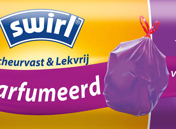 Swirl Pedaalemmerzakken Vanille-Lavendel 10L - 14 stuks