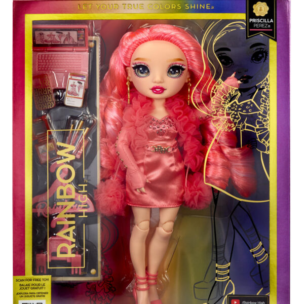 Rainbow High S23 Fashion Doll - Priscilla Perez (Pink)