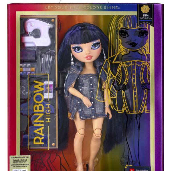 Rainbow High S23 Fashion Doll - Kim Nguyen (Blue)