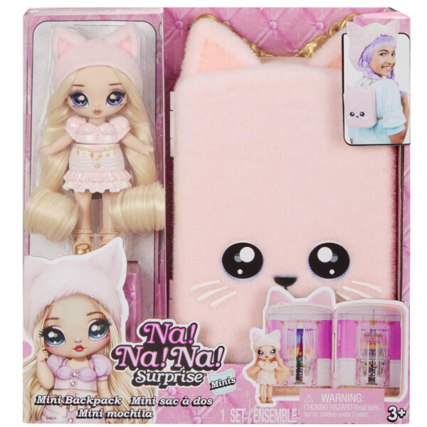 Na! Na! Na! Surprise Mini Backpack Playset- Parisian Kitty