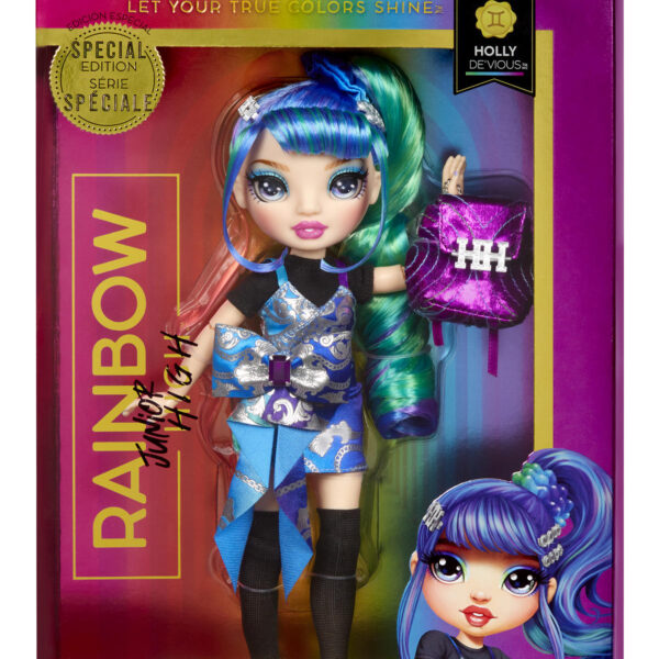 Rainbow High Junior High Doll S.E. - Holly DeVious (Blue)