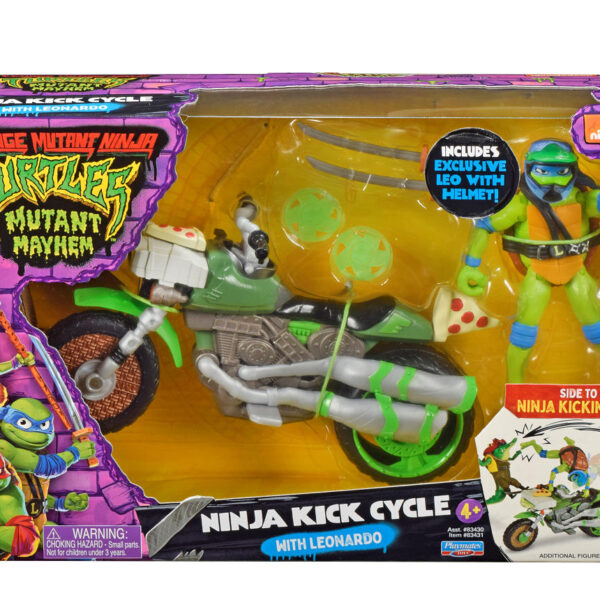 TMNT Mutant Mayhem Ninja Kick motor