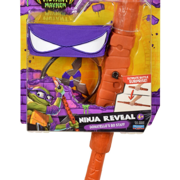 TMNT Mutant Mayhem Ninja Reveal set - Donatello
